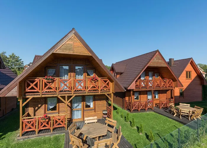 Bursztynek Zadaszony I Podgrzewany Basen - 3 Sypialnie 6-8 Osob 펜션